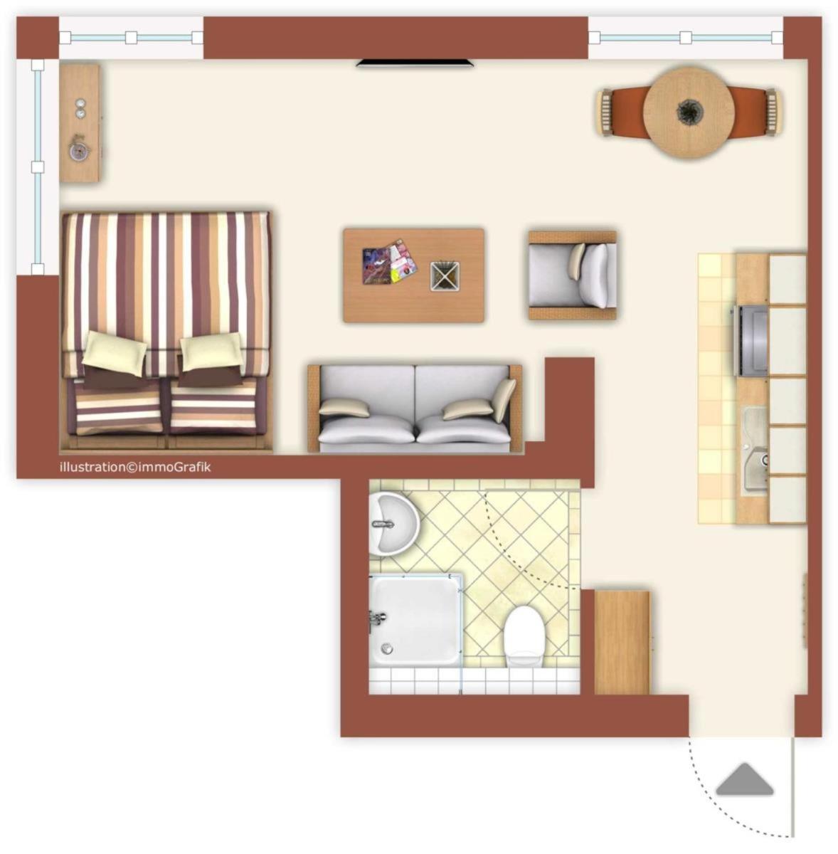 Haus Roeper: Teepott Apartment Rostock Luaran gambar